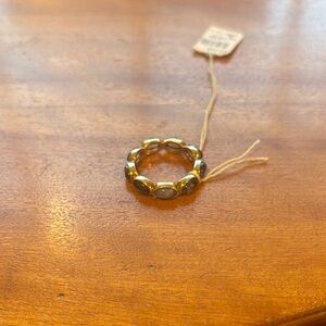 Elegant Gold and Silver Women's Ring